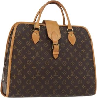 Louis Vuitton Pre-owned Handbags, female, Brown, Size: ONE SIZE Pre-owned Canvas Handbag