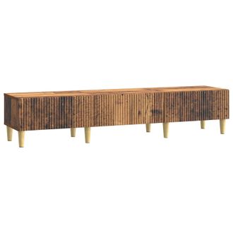vidaXL Mueble De Tv Con Caj&oacute;n Madera Envejecida 147 X 34,5 X 30 Cm Vidaxl