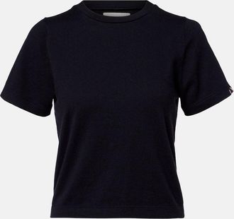 Extreme Cashmere Tina cotton and cashmere T-shirt