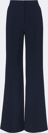 Elie Saab Cr&ecirc;pe wide-leg pants