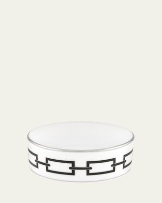 Ginori 1735 Catene Black Round Box