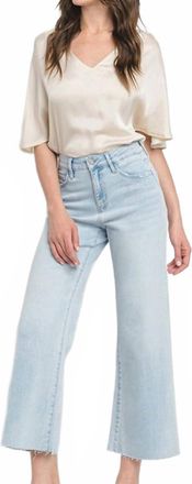 Flying Monkey Elsie High Rise Wide Leg In Blue