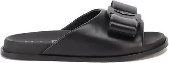 Ferragamo Vara Bow Sandals - Black