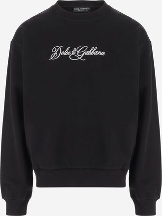 Dolce & Gabbana katoenen sweatshirt met logoprint