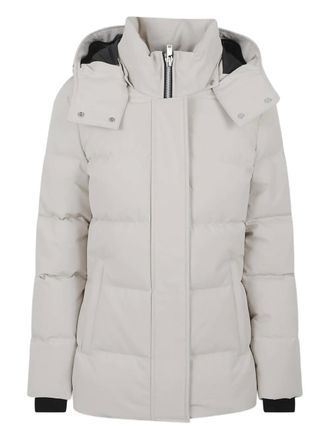 Moose Knuckles CLOUD 3Q SH hooded puffer coat - Neutrals