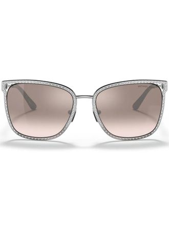 Michael Kors Stockholm sunglasses - women - Metal - 57 - Silver