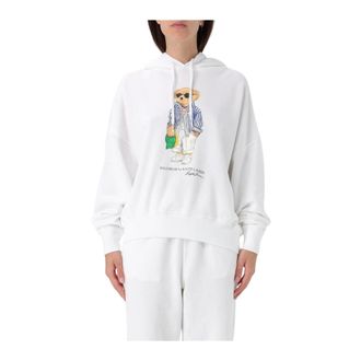 Polo Ralph Lauren Dames, Sweatshirts & Hoodies, Wit, Maat: S