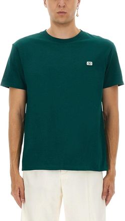 Valentino Garavani T-Shirt With Signature Vlogo-Uomo