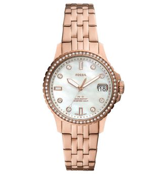 Fossil Fb-01 dameshorloge Rosékleurig ES4995