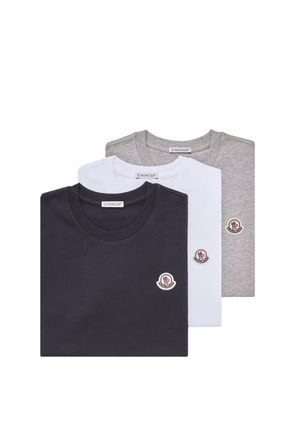 Moncler WOMENS TRIPLE PACK T SHIRTS Size: L, colour: VARIOUS