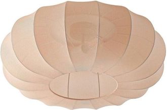 Lindby Ceiling Lightdimmable Helin made of Textile for Living Room & Dining Room