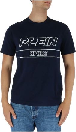 Plein Sport Heren, Sport, Blauw, Maat: M Katoen
