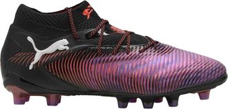 Puma Future 8 Ultimate Wavy Lines voetbalschoenen voor dames, voor harde ondergrond (Poema Zwart)