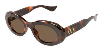 Valentino VG0057S 003 Womens Sunglasses Tortoiseshell Size 50