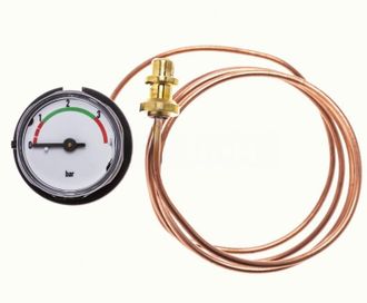 OEM Man&oacute;metro De Presi&oacute;n Para Caldera Ariston Ref. Original 61313561 Compatible: Compy, Mira, Mira Green Recambio Oem