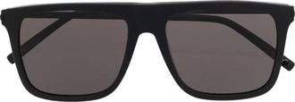 Saint Laurent Eyewear 495 square-frame sunglasses - Black