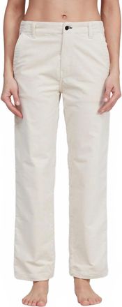 ASKK NY Chino Corduroy Jeans In Bone