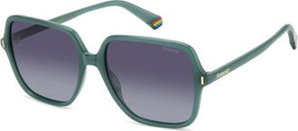 Polaroid Sunglasses, female, Green, 56 MM, 6219/S Sunglasses