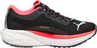 Puma Deviate Nitro 2 Black/Fire Orchid sneakers - Zwart