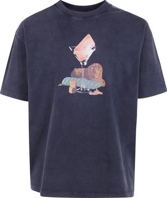 Dr&ocirc;le de Monsieur T-Shirt Graphic Glass Lion