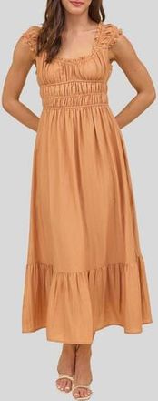 Blu Pepper Sleeveless Tiered Maxi Dress in Sienna at Nordstrom Rack, Size Medium
