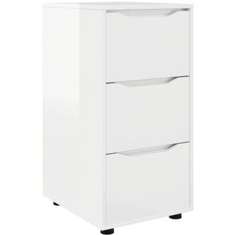 vidaXL Armario De Almacenamiento Brillante 40 X 48 X 81 Cm Vidaxl