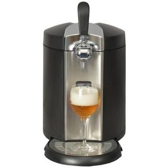 KitchenChef Kitchenchef - M&aacute;quina De Cerveza Con Compresor 5l Negro / Acero Inoxidable - Kcpprobier - Kitchen Chef