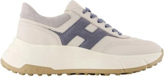 Hogan H669 Allacciato H Trainers - female - Hogan - Sneakers - White - 3 UK - Shoes