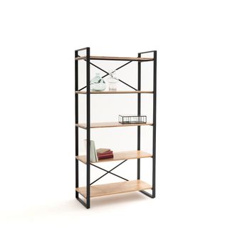 La Redoute Interieurs Wandrek in massief eik en metaal, Hiba