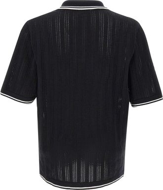 Carhartt Work in Progress Mens Polo Ramsey Black Wax Cotton Shirts T-shirts And Polos