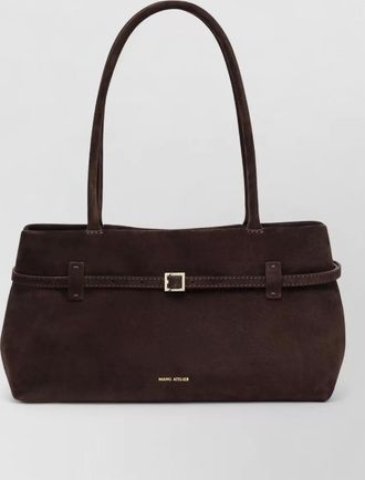 Manu Atelier cylinder shoulder bag