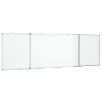 vidaXL Vidaxl - Pizarra Magn&eacute;tica Plegable Aluminio 200x60x1,7 Cm