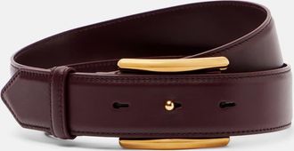 Alaia Ala&iuml;a Curve leather belt
