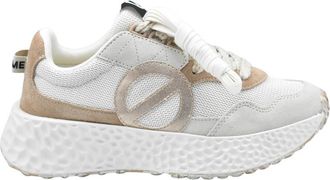 No Name Carter Jogger - Dames - Sneakers - Beige - 37 EU - Katoen - Schoenen
