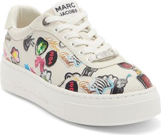 Marc Jacobs Bold Logo Platform Sneaker in White Multi at Nordstrom Rack, Size 11Us / 41Eu
