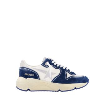 Golden Goose Sneakers, female, Blue, 7 UK, Running Sole Sneaker in White/Blue