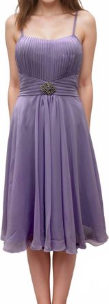 Milano Formals Sugar Blush Dress In Lilac