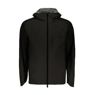 Herno Lichtgewicht Jas met Capuchon - Heren - Zomerjassen - Zwart - L - Polyester - Jassen
