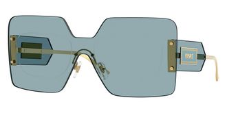 Versace Blue Shield Ladies Sunglasses VE2277 100280 142