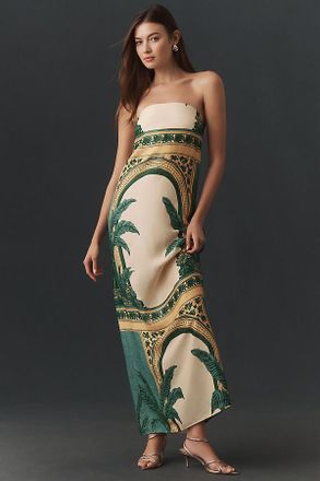 Diarrablu Tubi Cape Maxi Dress