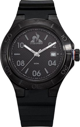 Le Coq Sportif Mens Accessories Black Plastic Digital Watch in - One Size