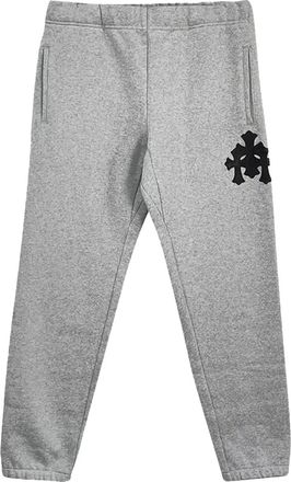 Chrome Hearts Pantaloni sportivi con applicazione - Grigio