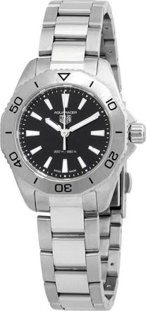 Tag Heuer Aquaracer Quartz Black Dial Ladies Watch WBP1410.BA0622