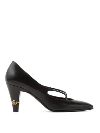 Versace Giulietta leather pumps 80 mm