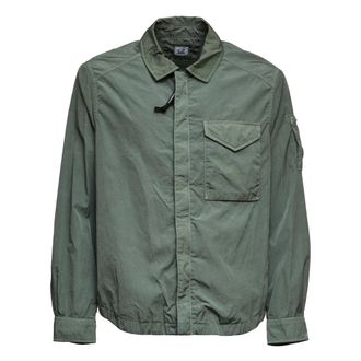 C.P. Company Light Jackets, male, Green, Size: XL Light Jacket