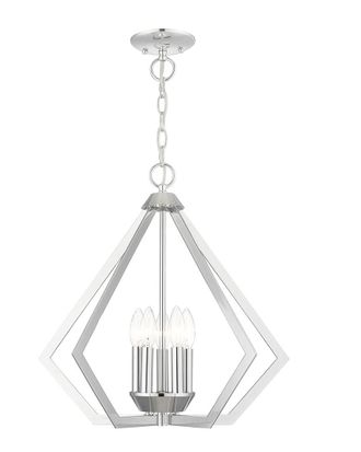 Livex Lighting 5-Light Polished Chrome Chandelier