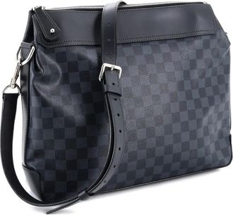 Louis Vuitton Greenwich Messenger Bag Damier Cobalt crossbodytas - Zwart