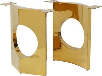 Kare Design Armazón tavola oho dorado (2/set)