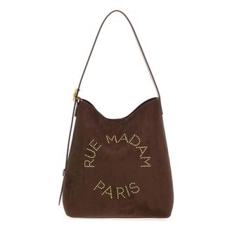 Rue Madam Le Sac - Dames - Tassen - Bruin - Maat: ONE Size Zijde