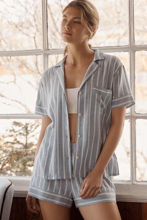 Eberjey Nautico Short Pajama Set